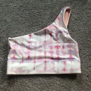 Fabletics one shoulder sports bra